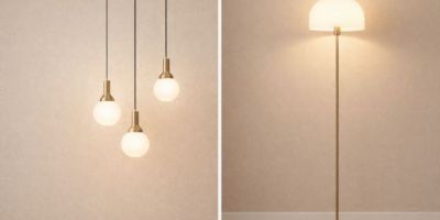 燈具高度裝錯超NG！吊燈＆立燈的正確尺寸與配置技巧